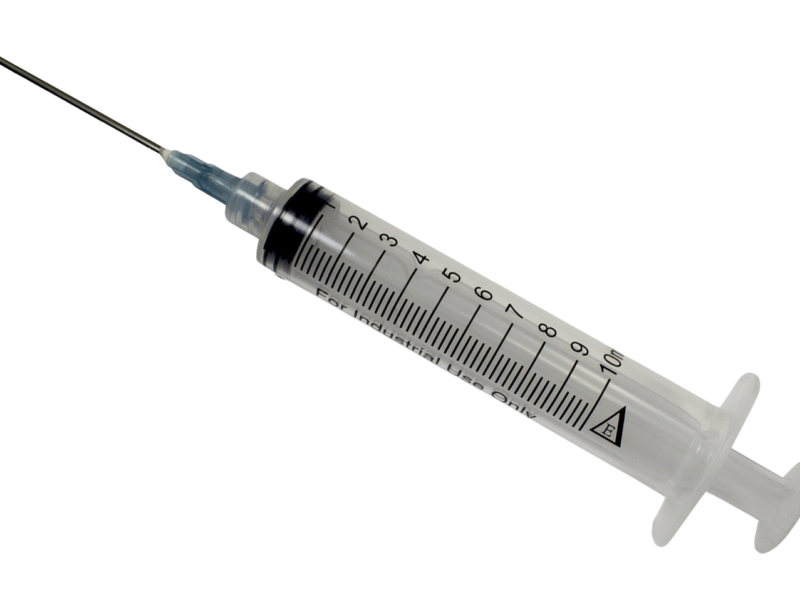 Medical Syringe Icon. Injection, Medical, Needle, Syringe, Vaccinations Icon. Ve